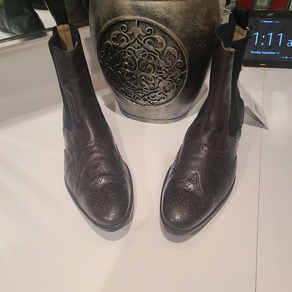 PRADA  MEN  BOOTS Grey size 43 / us 10 - Picture 2 of 6